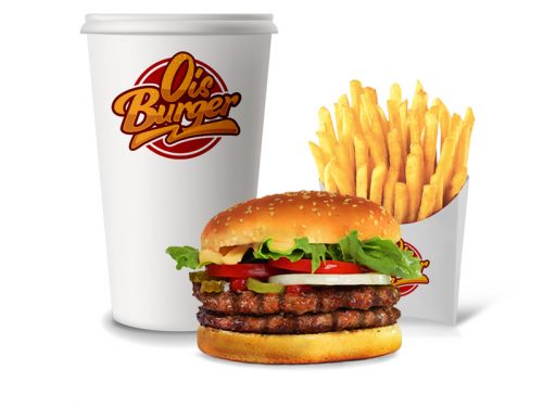 Double Ois Burger Menü